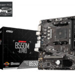Mb MSI B550M-A Pro Socket Am4/Microatx/DDR4/HDMI/DVI/PCIE/M.2