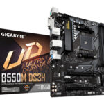 MB GIGABYTE B550M DS3H SOCKET-AM4/4XDDR4/PCIE4.0/HDMI/DVI (REQUIERE ACTUALIZACION DE BIOS P/SERIE RYZEN 5000)