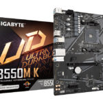 MB GIGABYTE B550M K SOCKET AM4/DDR4/HDMI/D-SUB/DVI-D/USB 3.2/MICRO ATX