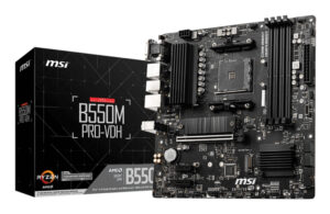 MB MSI B550M PRO-VDH SOCKET AM4/DDR4/HDMI/DP/VGA/PCI-E 4.0/MICRO ATX