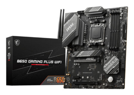 Mb MSI B650 Gaming Plus WiFi DDR5/Socket Am5/HDMI/192Gb/USB Tipo A/M.2/ATX