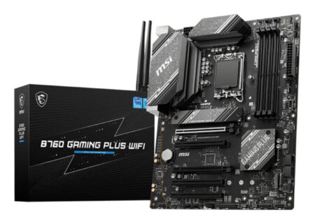 Mb MSI B760 Gaming Plus WiFi DDR5/Socket Lga 1700/HDMI/192Gb/PCI Express 3.0/M.2/USB 2.0/ATX