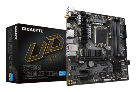 Mb Gigabyte B760M Ds3H Ax DDR4 Socket Lga 1700/HDMI/128Gb/Microatx/SATA/USB