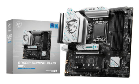 Mb MSI B760M Gaming Plus WiFi Socket 1700/DDR5/192Gb/HDMI/Intel B760/Micro-ATX