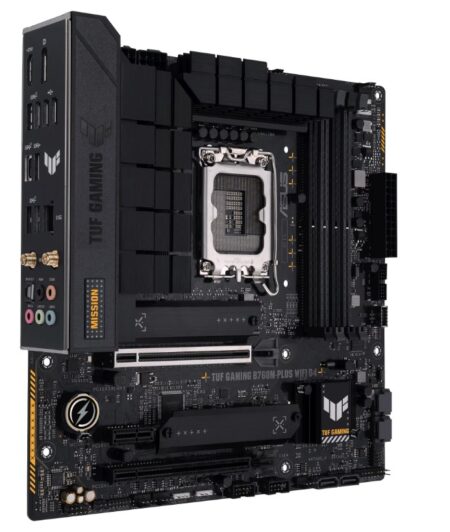 Tarjeta Madre ASUS Tuf Gaming B760M-Plus WiFi D4 – Matx, Intel, Lga 1700, Intel®14A, 13A Y 12A Gen, PCIE 5.0, DDR5, Wi-Fi 6, USB 3.2 Gen 2X2 Type-C® Y Puerto Fr