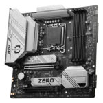 Tarjeta Madre MSI B760M Project Zero DDR5 Matx DP/WiFi/Bt Lga 1700