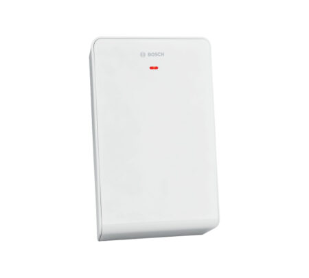 RECEPTOR INALAMBRICO RADION BOSCH B810 ADMITE LA SUPERVISION DE 504 PUNTOS INALAMBRICOS/1000 LLAVEROS Y 8 REPETIDORES/SEÑAL RF/COLOR BLANCO