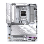 Mb Gigabyte B850 A Elite Wf7 Ice Socket Am5/4Xddr5/HDMI/DP/Wi-Fi 7/Color Blanco/ATX/