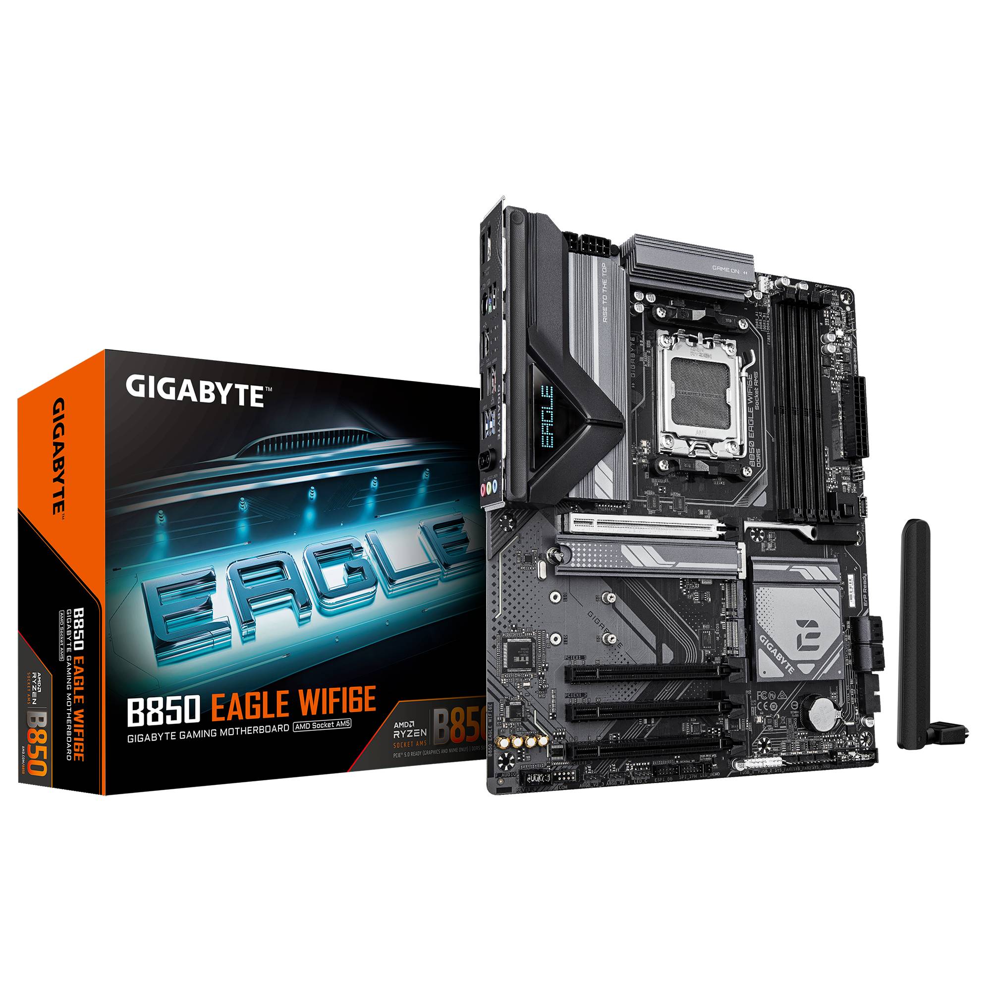 Mb Gigabyte B850 Eagle Wifi6e Socket Am5/4xddr5/hdmi/dp/pcie 5.0/atx