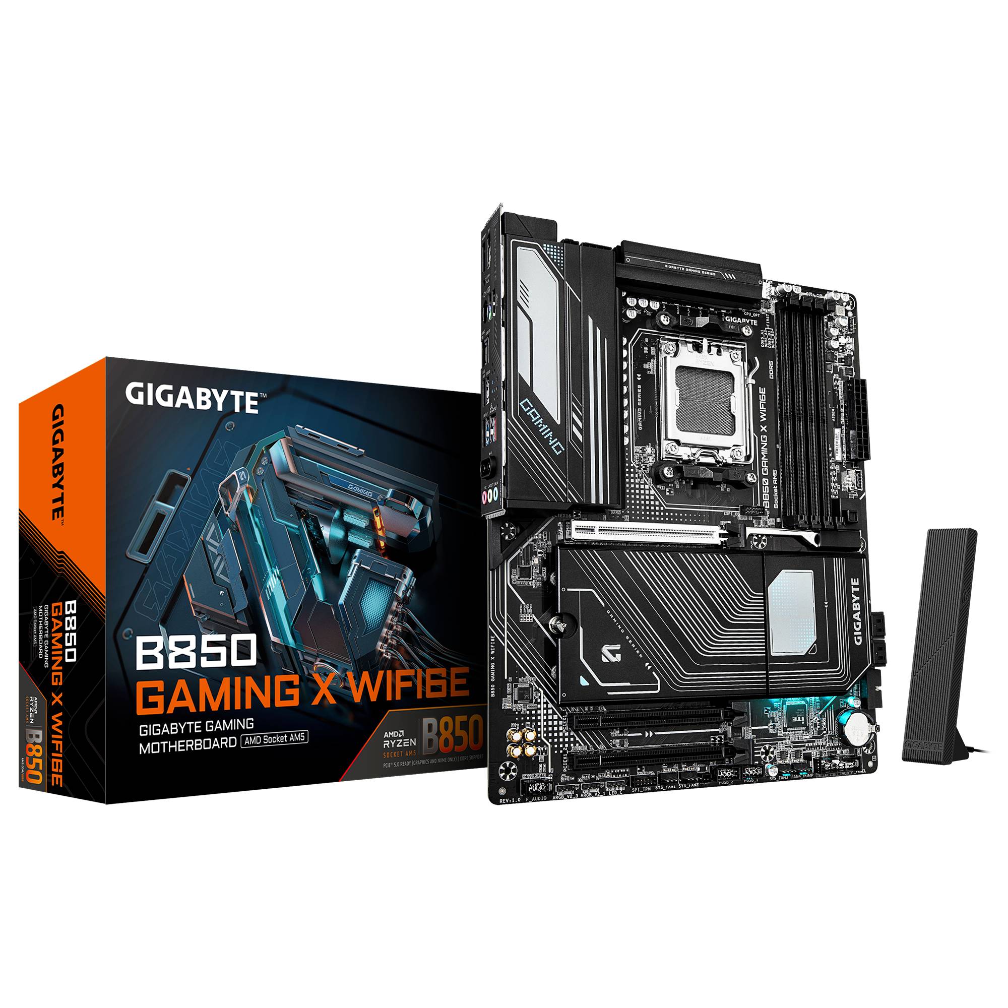 Mb Gigabyte B850 Gaming X Wifi6e Socket Am5/4xddr5/hdmi/dp/pci-e 5.0/atx