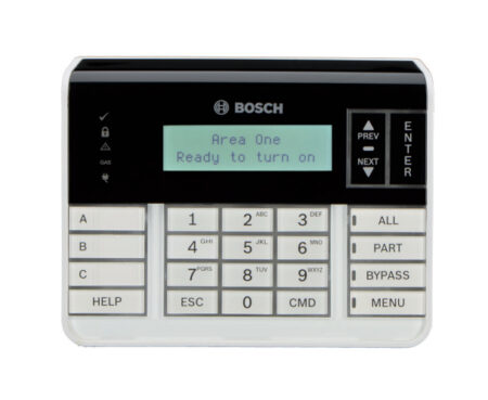 Teclado Alfanumerico De 2 Lineas (Sdi2) Bosch B920 12 Vcc/Para Interior/Color Negro-Blanco
