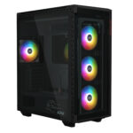 GABINETE XPG BATTLECRUISER II RGB, BATTLECRUISERIIST-BKCWW MEDIA TORRE, VENTANA LATERAL, SIN FUENTE, COLOR NEGRO,ATX