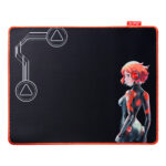 Mousepad Xpg Mera Gaming 420X335Mm/Microfibra/Negro/Battlegroundl-Bk/Ogcww