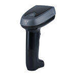 Lector Codigo De Barras Vorago Bcs-202 USB, 1D-2D Con Base Stand, IP54, Negro