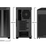 Gabinete Be Quiet Bgw43 Pure Base 500 Fx, Mid-Tower, ATX, Sin Fuente, Argb, Negro