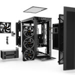 Gabinete Be Quiet Bgw43 Pure Base 500 Fx, Mid-Tower, ATX, Sin Fuente, Argb, Negro