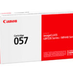 Toner Canon 057 Bk - 3, 100 Paginas, Negro