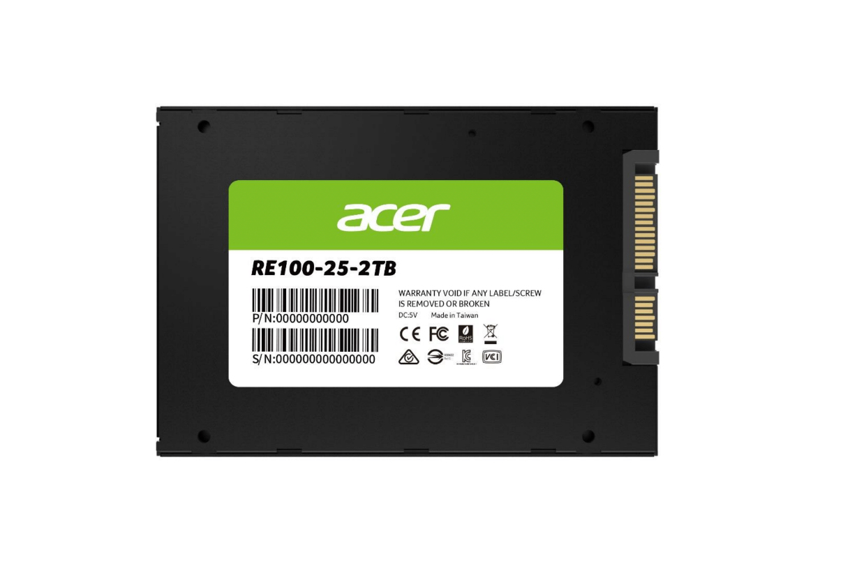 U. ESTADO SOLIDO 2TB ACER RE100, 2.5" SATA, BL.9BWWA.110