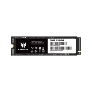 U.ESTADO SOLIDO ACER M.2 512GB BLACK GM7 NVME, BL.9BWWR.117