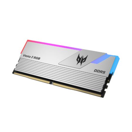 Memoria DDR5 64Gb 6400Mhz Acer Predator Vesta Ii Bl.9Bwwr.365 (2X32Gb)/Cl32/Color Plata