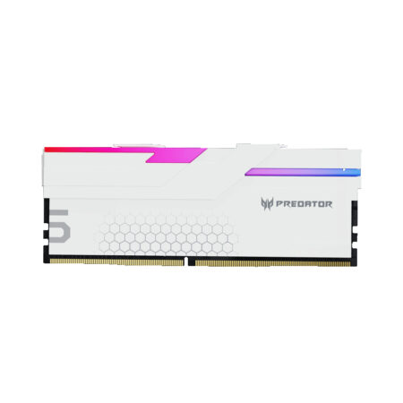 Memoria DDR5 32Gb 7200Mhz Acer Predator Hermes (2X16Gb), Color Blanco, Rgb, ECC, Cl32, Xmp, Bl.9Bwwr.405