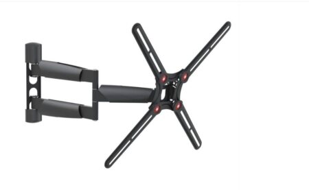 Soporte De Pared Barkan Bm343 Para Pantalla 13 Pulgadas – 65 Pulgadas – Hasta 36.2Kg, Negro