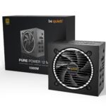 Fuente De Poder Be Quiet! Be Quiet! Pure Power 12 M 1000W Gold- Full Modular Eficiencia 80 Plus Oro Cumple Con Todas Las Especificaciones ATX 3.1 -