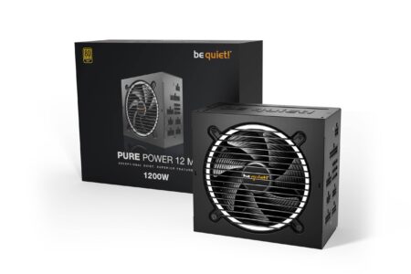 Fuente De Poder Be Quiet! Be Quiet! Pure Power 12 M 1200W Gold-Full Modular Eficiencia 80 Plus Oro Cumple Con Todas Las Especificaciones ATX 3.1 -