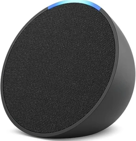 Bocina Inteligente Alexa Amazon Echo Pop B09Wnk39Jn, Proyeccion Frontal De 1.95″ Wi-Fi/Bluetooth, Color Gris Carbon