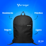 Mochila Vorago Bp 100 Laptop 5 6In Polyester Negro