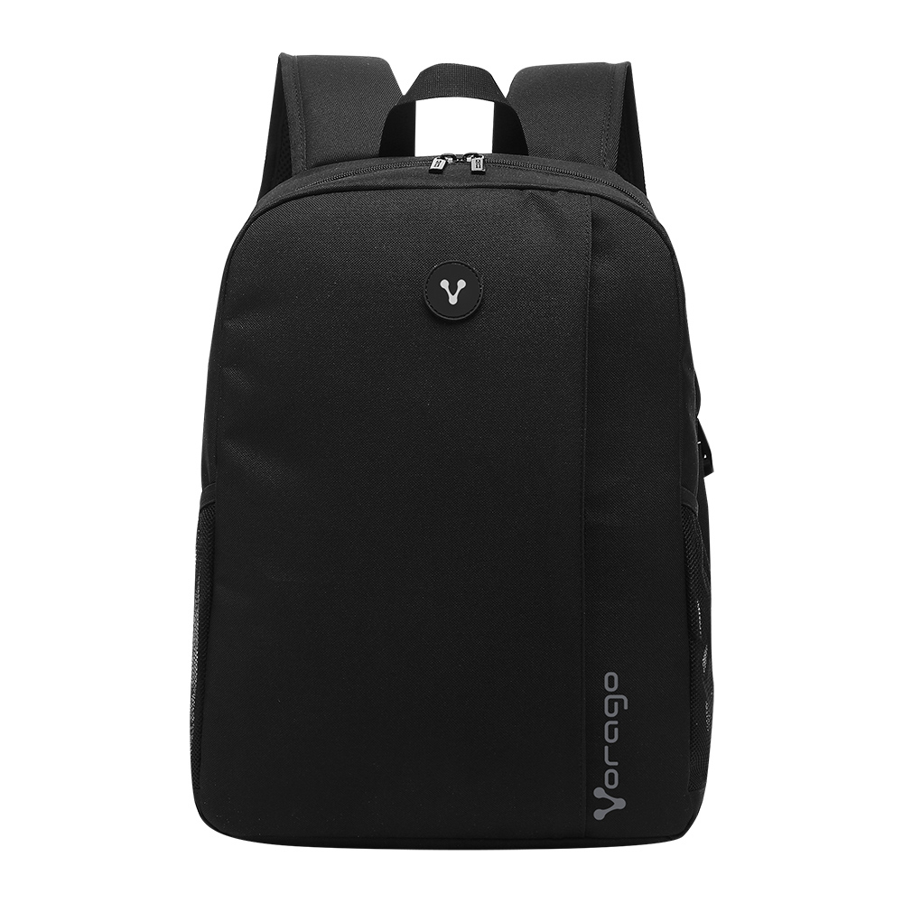 Mochila Para Laptop 15.6" Vorago Bp-201 Impermeable, Color Negro