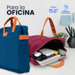Mochila Vorago Bp-301 Vintage D Oble Uso Laptop 15.6 Azul