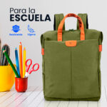 Mochila Para Laptop 15.6" Vorago Bp-301-Gr Vintage/Poliester/Color Verde
