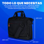 Maletin Para Laptop 15.6" Vorago Bp-305 Color Negro/Gris