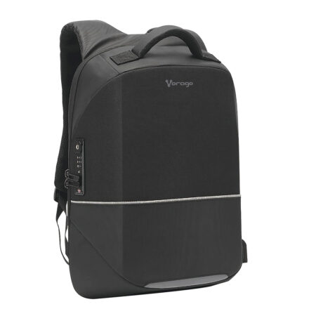 Mochila P/Laptop 15.6″ Vorago Bp-401 Antirrobo, Cierres Candados Tsa Color Negro