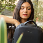 Mochila P/Laptop 15.6" Vorago Bp-401 Antirrobo, Cierres Candados Tsa Color Negro