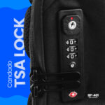 Mochila P/Laptop 15.6" Vorago Bp-401 Antirrobo, Cierres Candados Tsa Color Negro
