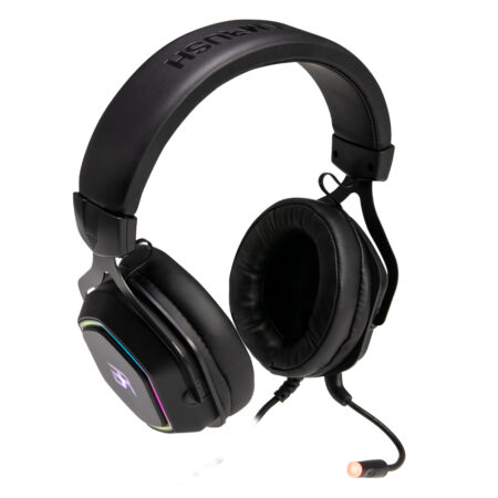 Diadema C/Microfono USB Gaming Balam Rush Br-929776 Hesix Rgb Negro Spectrum