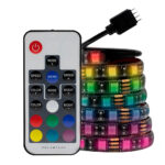 Tira De Luces LED Rgb Balam Rush Br-931564 Con Control Slx10/80Cm/20 Colores/8 Rangos De Velocidad