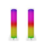 Bocinas 2.0 Gamer Glimm Tower Bg575 Balam Rush Conexión Bluetooth/Auxiliar - Iluminación LED 3 Modos, 10W Rms. Sonido Estéreo, Alimentación 5 Vcc 1A, Tipo D