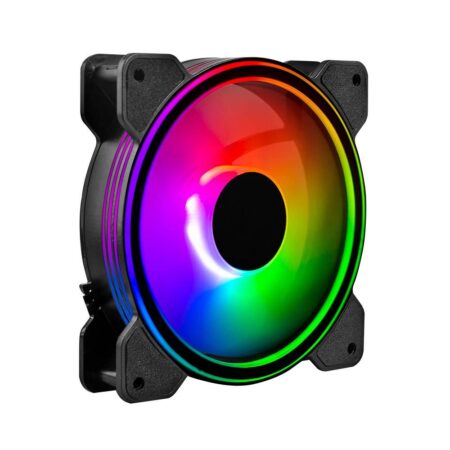 Ventilador Balam Rush Br-937986 Eolox Blaze Ex50K Argb, 120Mm, 1500Rpm, Color Negro, 3 Piezas