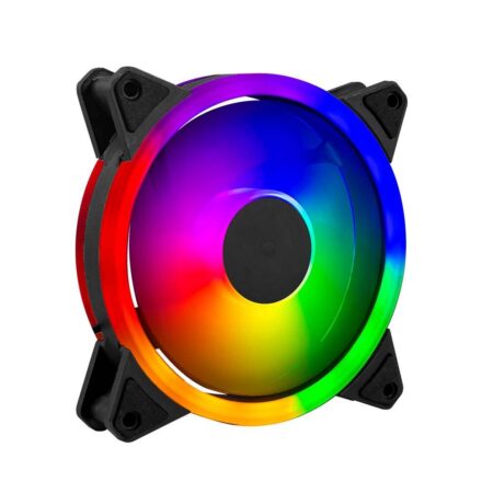 Ventilador Balam Rush Br-938082 Eolox Blaze Ex30 Argb, 120Mm, 1200Rpm, Color Negro