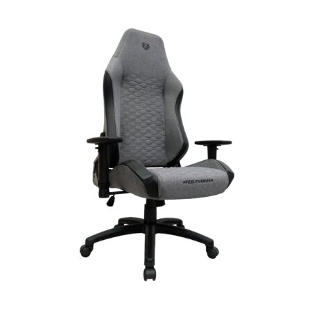Silla Gamer Balam Rush Br-938228 Thunder Neat, Color Gris, 120Kg, Inclinacion 180°, Mecanismo De Mariposa, Reposabrazos 2D