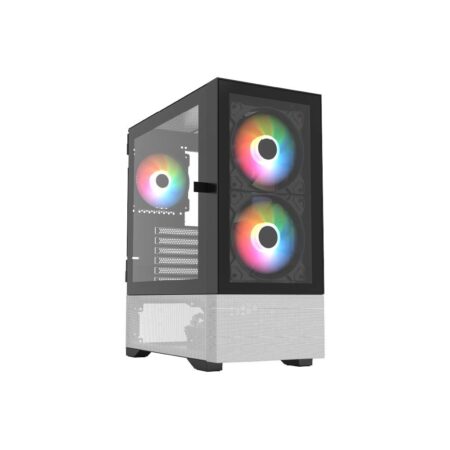 Gabinete Gamer Balam Rush Media Torre Nitrox Aircool 5500 Abw / Ma