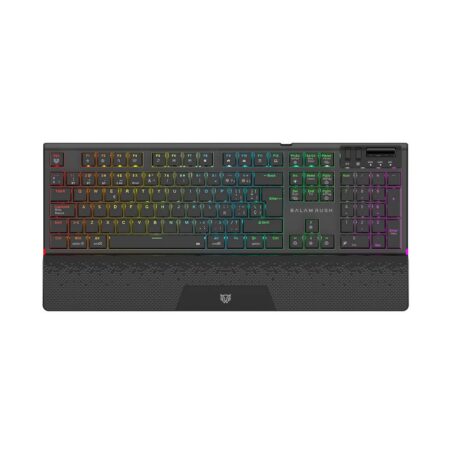 Teclado Gamer Inalámbrico Dominate Expert Gk9791 Balam Rush Legend Series – Color Negro, Br-940382