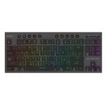 Teclado Gamer Inalámbrico Dominate Expert Gk959 Balam Rush Legend Series Conecta Multidispositivo - Color Negro, Br-940405