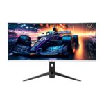 Monitor 34" Balam Rush Extreme Earth Pro Mgp34C LED/Curvo/VA/HDMI/DP/3440X1440/Freesync/165Hz/1Ms/Negro/Br-940696
