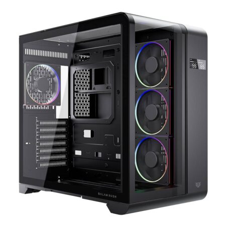 Gabinete Balam Rush Tank Expert Curve 7400/Media Torre/Con Ventana/Color Negro/Argb/M-ATX/Itx, Br-941594