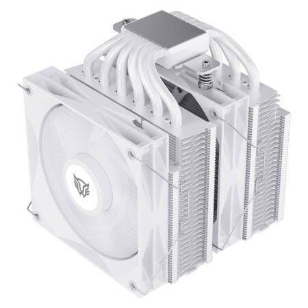 Disipador Balam Rush Heliux Expert Hex90/2X120Mm/Hasta 2000Rp/Blanco/Br-941938