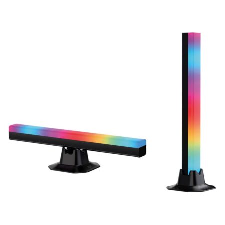 Torre De Iluminacion Para Escritorio Balam Rush Splendor Glow It3000/Rgb/36 Leds Por Barra/Negro/Br-942331